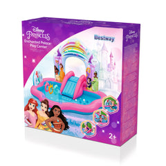 Bestway Disney Enchanted Palace Play Center Kids Inflatable Pool 221x193x140cm