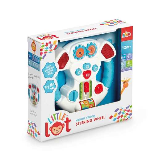 Little Lot Vroom-Vroom Steering Wheel Battery Operated