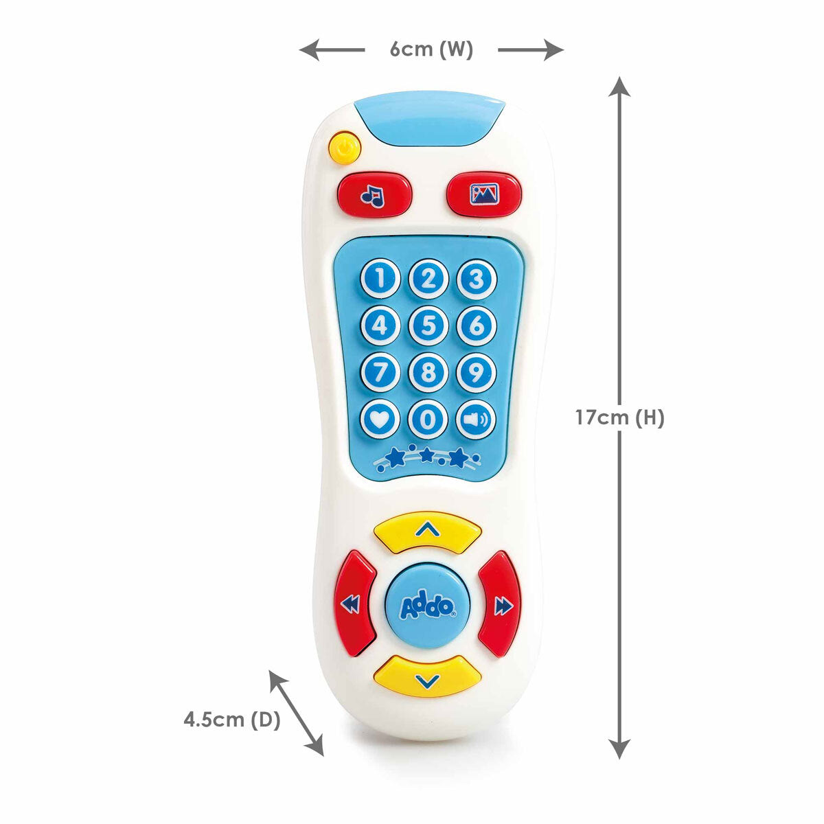 Little Lot My First TV Remote Control Battery Operated