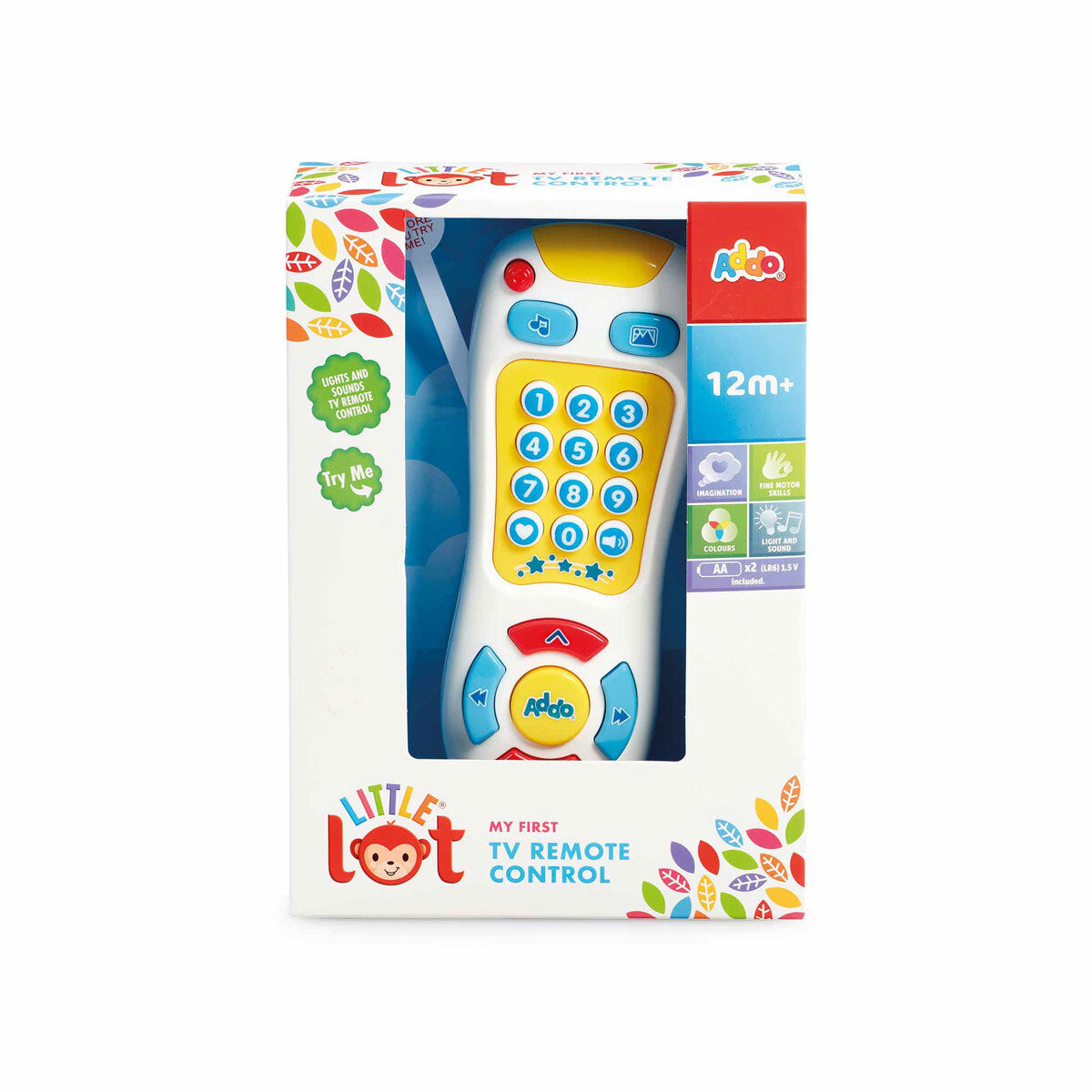 Little Lot My First TV Remote Control Battery Operated