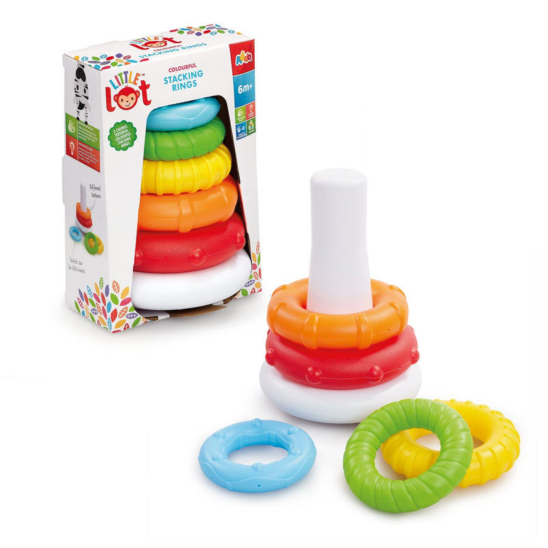 Little Lot Colourful Stacking Rings