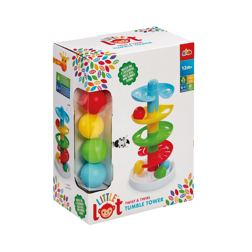 ADDO Little Lot Twist & Twirl Tumble Tower