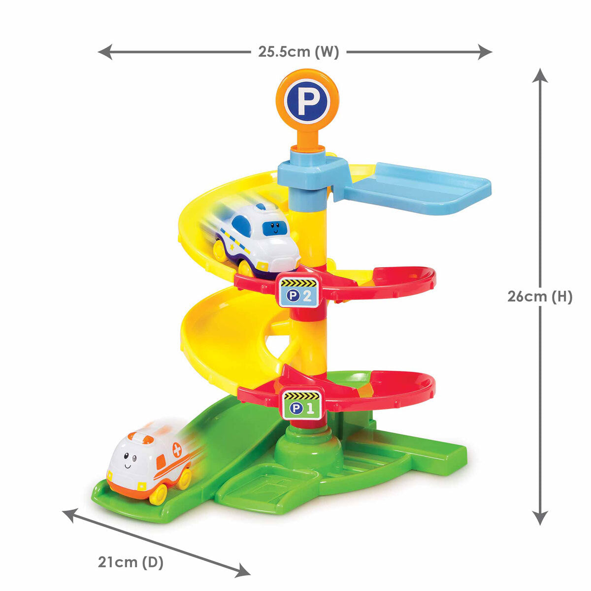 Little Lot Swirly Wirly Car Ramp
