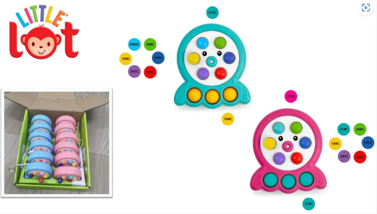 Addo Little Lot Octopus Fidget - Sold Each Separately