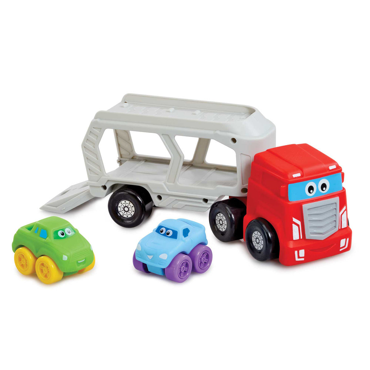 Little Lot Mini Vehicle Transporter Toddler Toy for Ages 1-3