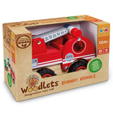 Woodlets Chunky Wooden Vehicles Toys Assortment