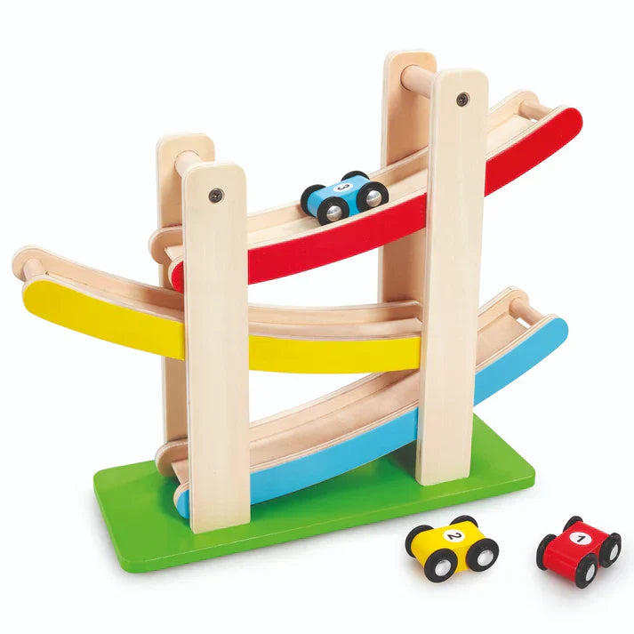 Woodlets Zig Zag Wooden Race Track