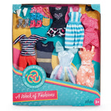 ADDO Boulevard Boutique A Week of Fashions Doll Outfit Set