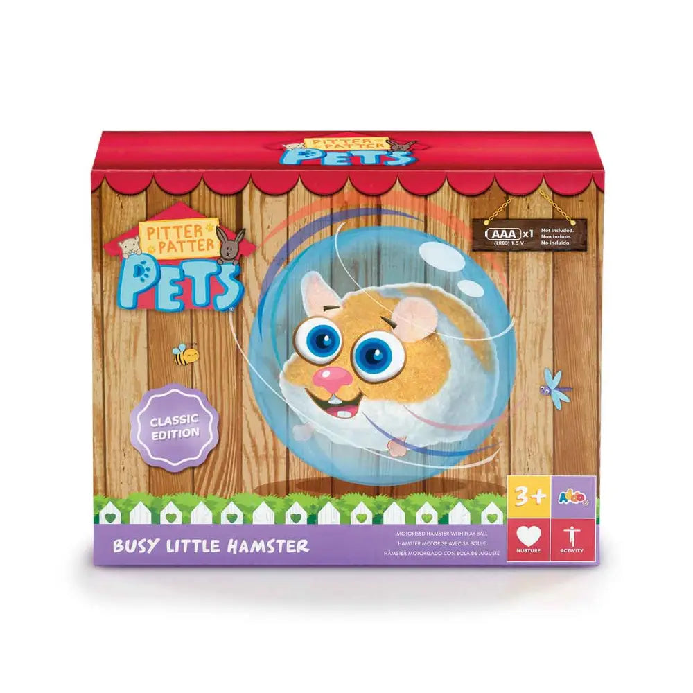 ADDO Pitter Patter Pets Busy Little Hamster