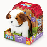 Pitter Patter Pets Flip Over Puppy Battery Operated
