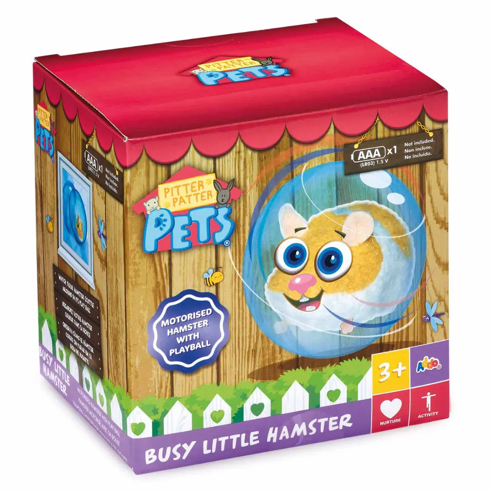 Pitter Patter Busy LittleHamster Battery Operated