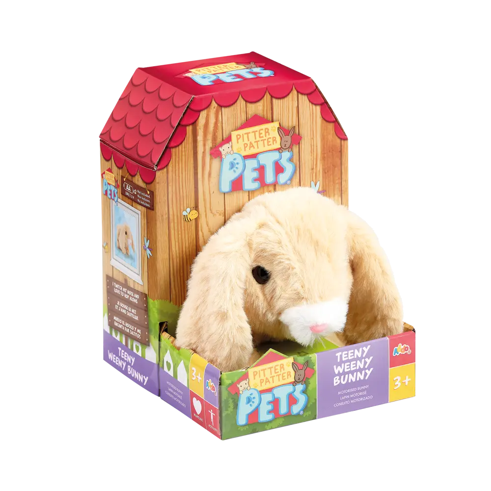 Pitter Patter Teeny Weeny Bunny Battery Operated