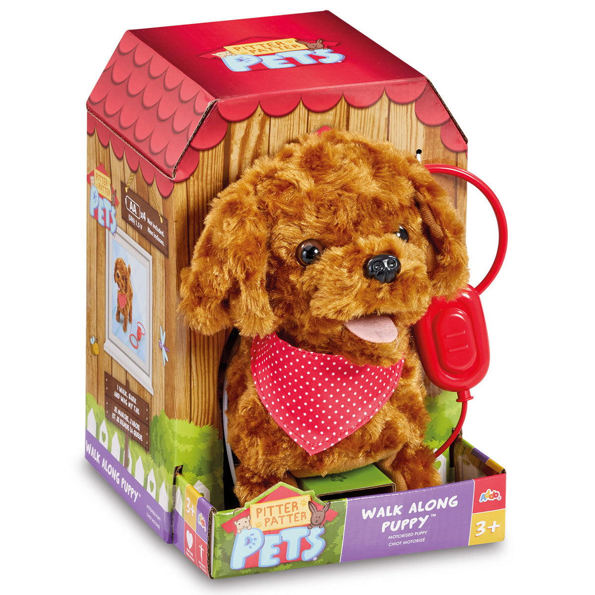 Pitter Patter Pets Walk Along Cockapoo Battery Operated