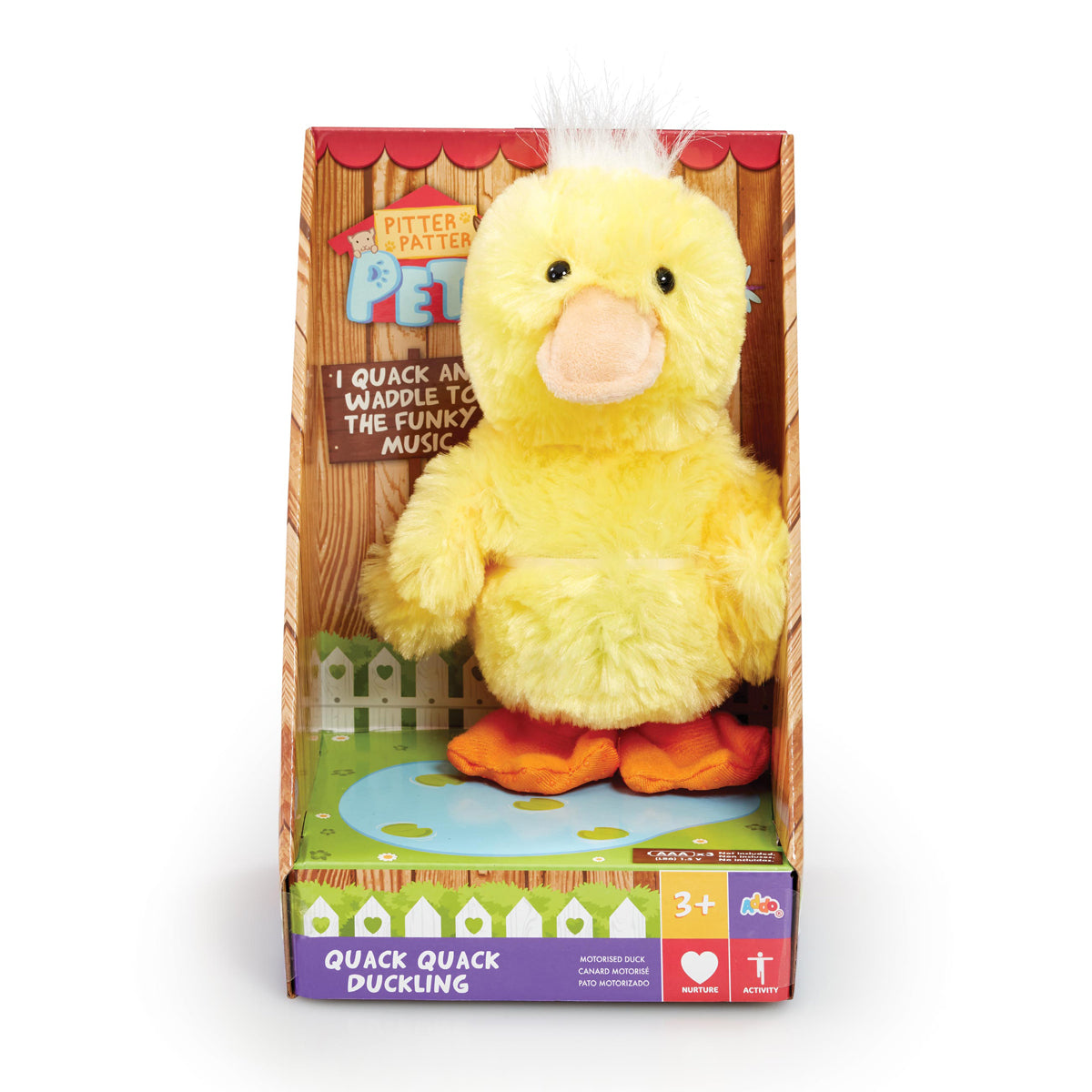 Pitter Patter Quak Quack Duckling Battery Operated