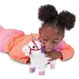 Pitter Patter Pets Walk Along Unicorns Version 2 BatteryOperated