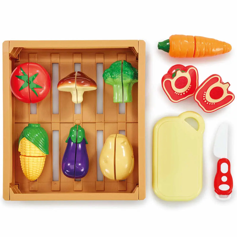 Busy Me Slice and Play Veggie Toy Set