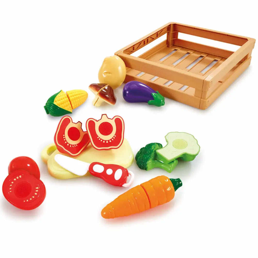 Busy Me Slice and Play Veggie Toy Set