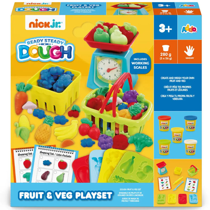 Nickelodeon Dough Fruit Vegetable Set