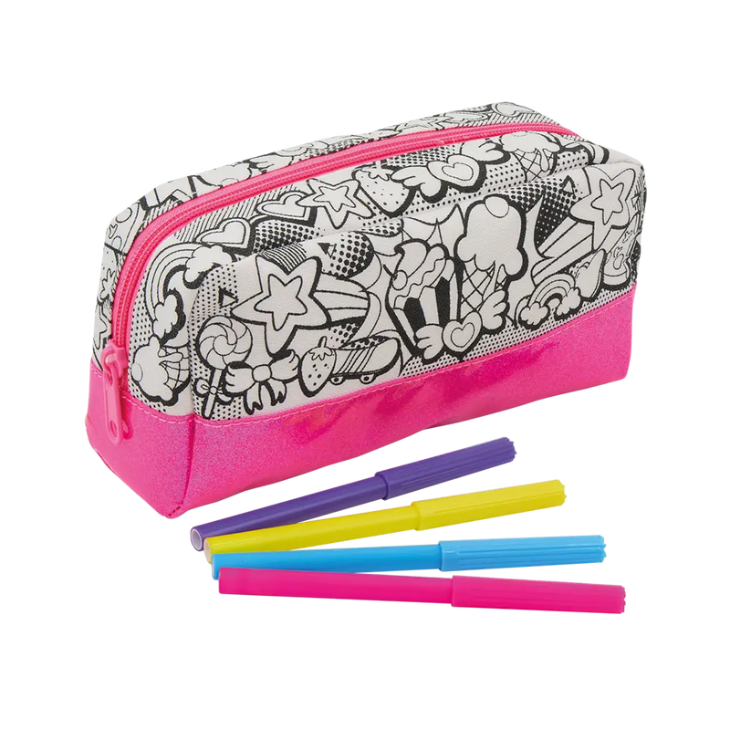 ADDO Out To Impress Colour Your Own Pencil Case