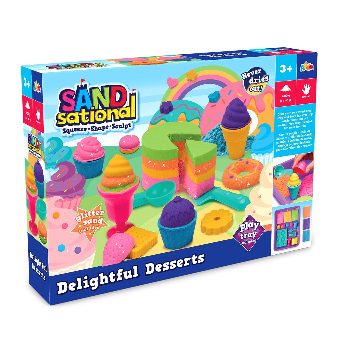 ADDO Sandsational Delightful Dessert Colourful Sand