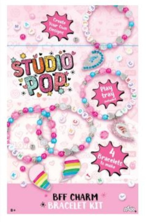 Studio Pop BFF Charm Bracelet Craft Set for Ages 8+