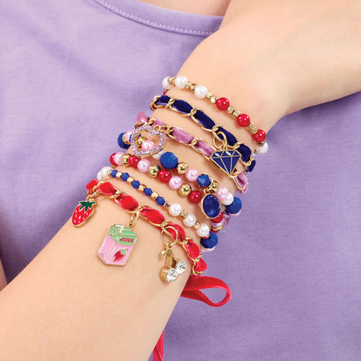 Studio Pop Velvet Dream Bracelet Craft Set for Kids