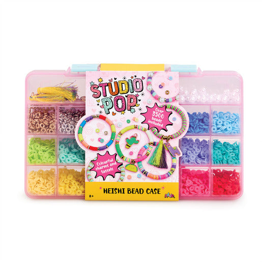 Studio Pop Heishi Bead Case Craft Set for Kids