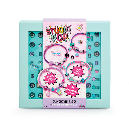 Studio Pop Summer Bliss Charm Jewellery Craft Set for Ages 8+