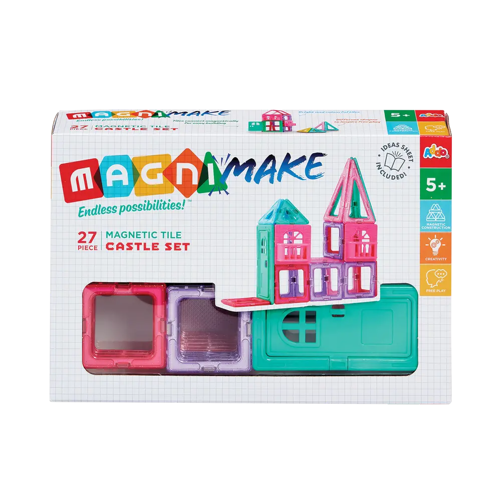 Addo Magnimake 27Pc Castle