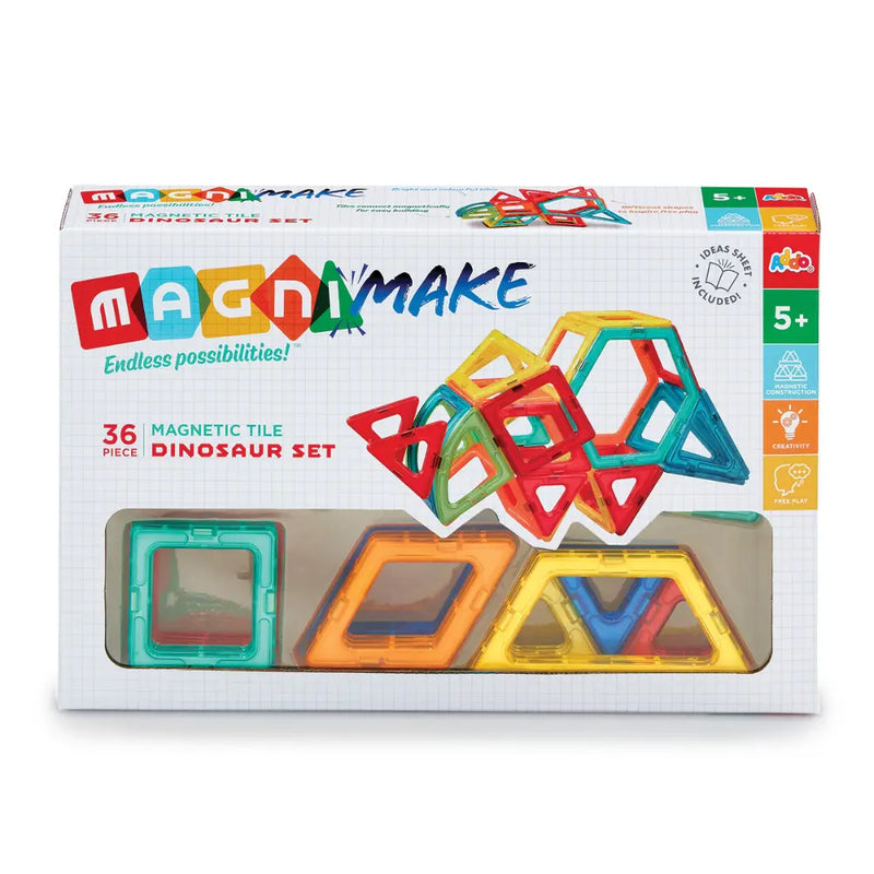 ADDO Magnimake 36-pieces Dinosaur Set