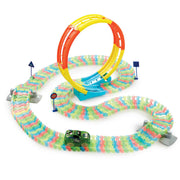 ADDO Totally Tracks Glow Loop Race Track - 165 Pieces