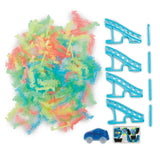 ADDO Totally Tracks Glow Race Track Set - 160 Pieces, Battery Operated