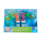 Addo Out and About Light Up Bubble Blaster - Motorized LED Bubble Blower with Solution