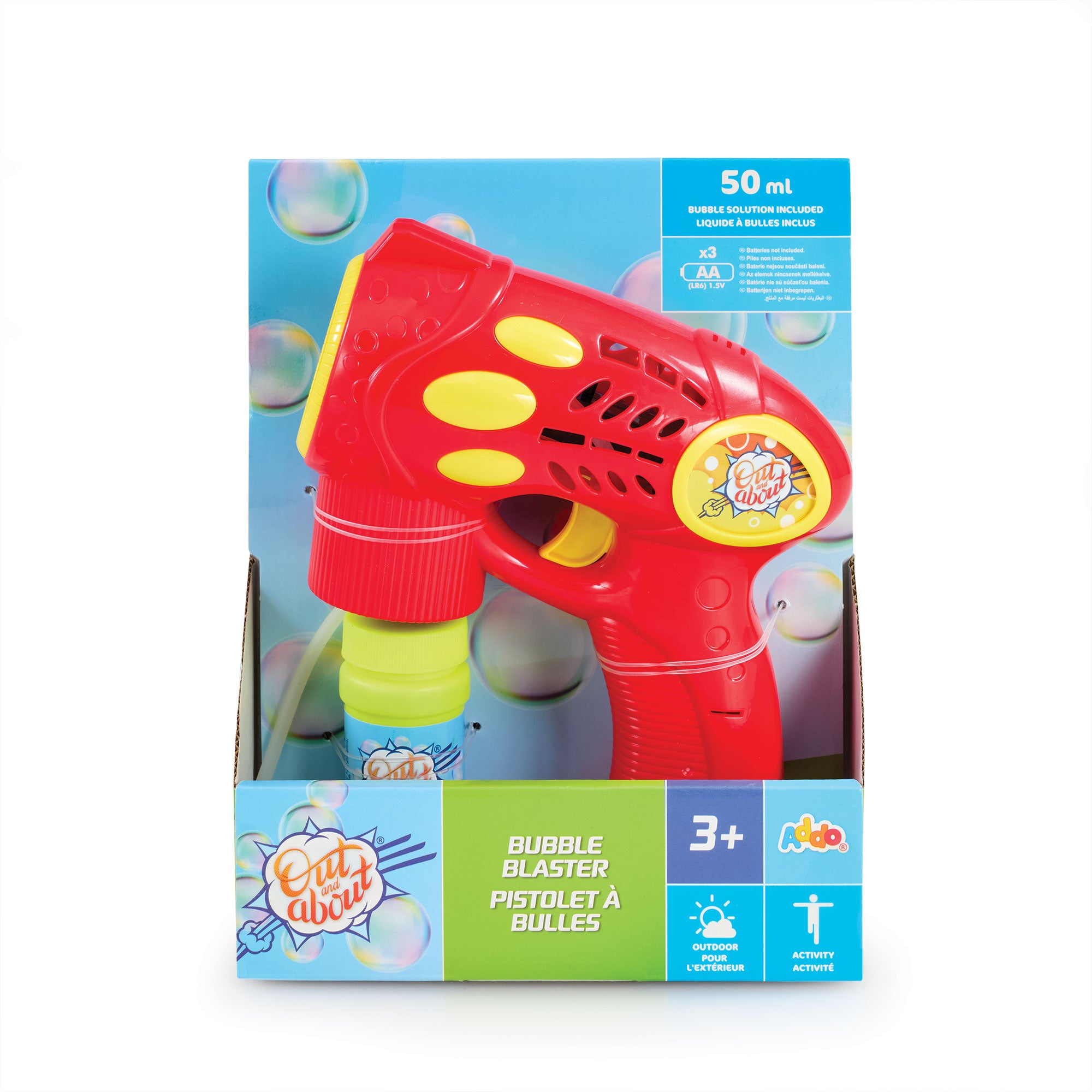 Addo Out and About Bubble Blaster V2 Battery Operated