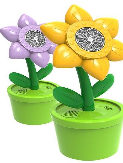 Out & About Bubbles Flower Bubble Blower for Ages 3-5