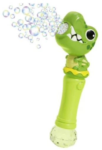 Out & About Bubbles Dinosaur Bubble Wand for Ages 3-5