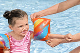 Bestway Inflatable Colorify ToughLite Armbands Kids Swim Gear S/M 25x15cm