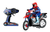 Demoz 2.4GHz RC Stunt Bike with Smoke Effects, Lights & Sound