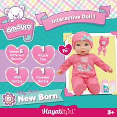 Hayati Baby My First Newborn 16-Inch, 2 Assortment