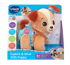 VTech Explore And Move With Walking Puppy Battery Operated