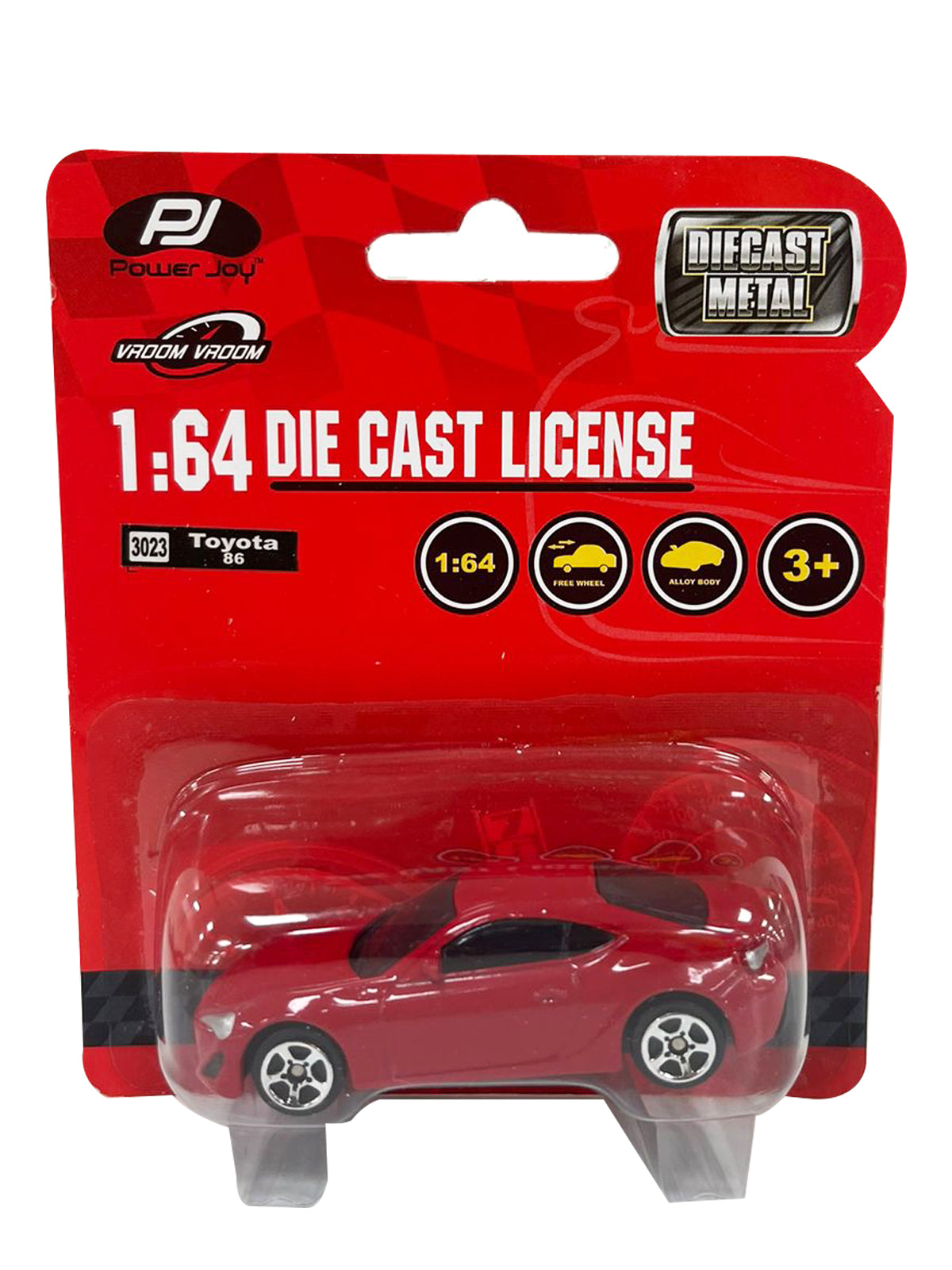 Vroom Vroom Diecast Unified Licensed 1/64 Assortment