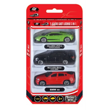 Power Joy Vroom Vroom Diecast Unif. Licensed 1/64 3-pieces