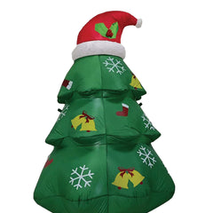 Christmas Tree With Hat 7 Ft Inflatable