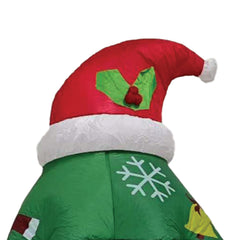 Christmas Tree With Hat 7 Ft Inflatable