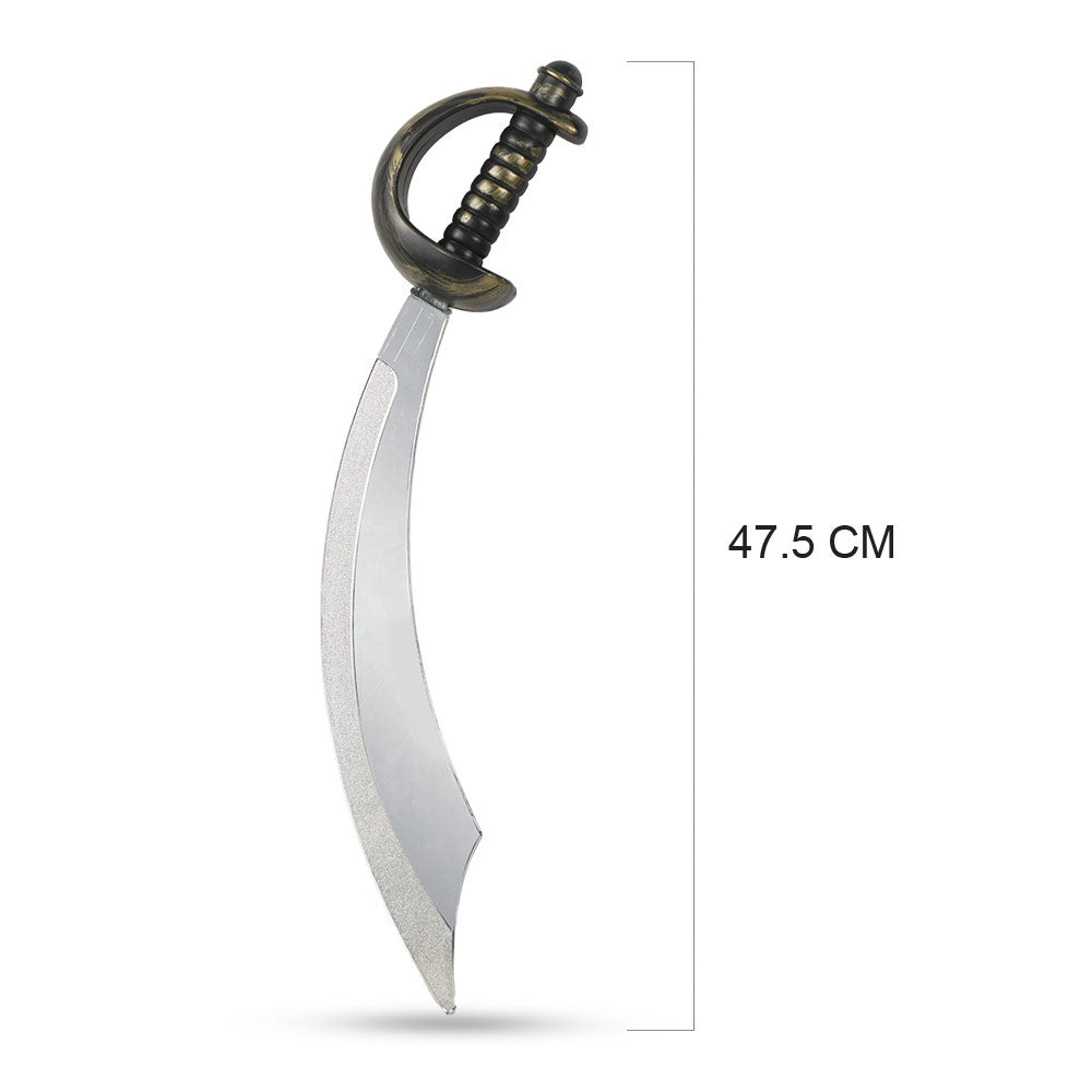 Madtoys Pirate Sailor Cutlass Sword 47.5cm Halloween Costume Accessory & Pirate Fancy Dress Prop