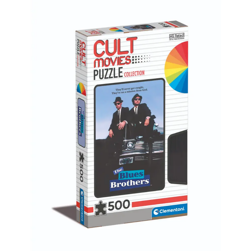 Clementoni Puzzle The Blues Brothers-Cult Movie 500-pieces