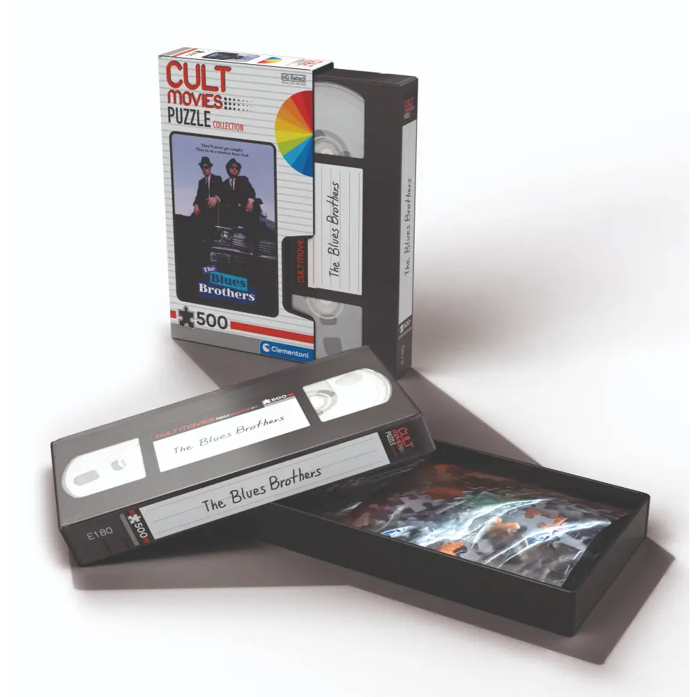 Clementoni Puzzle The Blues Brothers-Cult Movie 500-pieces