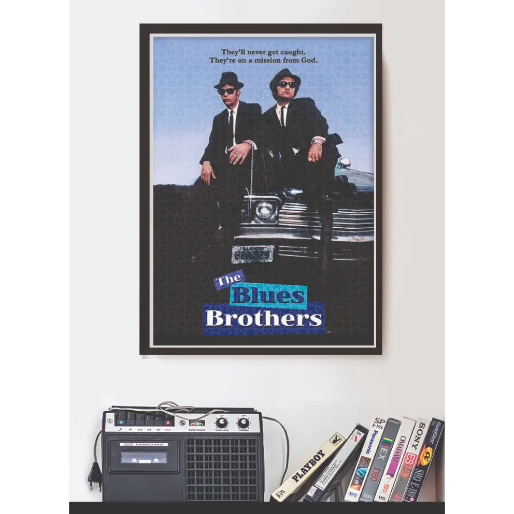 Clementoni Puzzle The Blues Brothers-Cult Movie 500-pieces