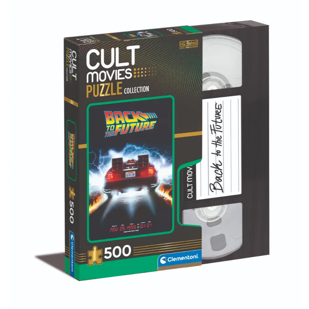 Clementoni Puzzle Back To The Future-Cult Movie 500pcs