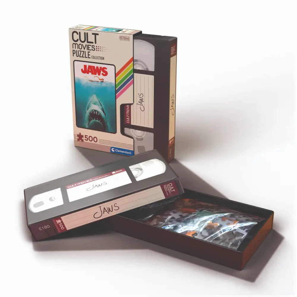 Clementoni Puzzle Jaws-Cult Movie 500pcs